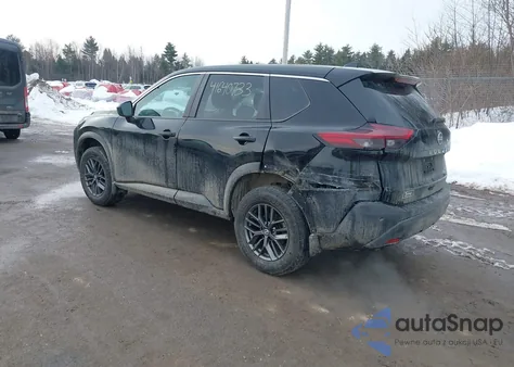 2021 Nissan Rogue S Intelligent Awd z USA, uszkodzony, nr VIN 5N1AT3AB0MC784533